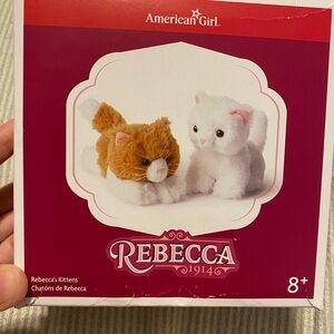 New American Girl Rebecca's Kittens
